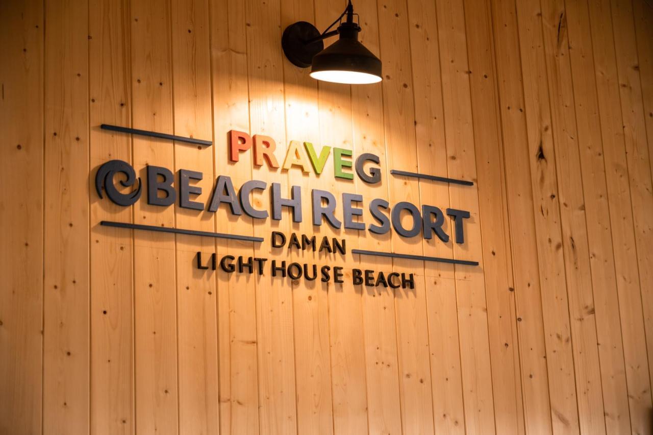 Praveg Beach Resort Daman Lighthouse Beach Exterior foto